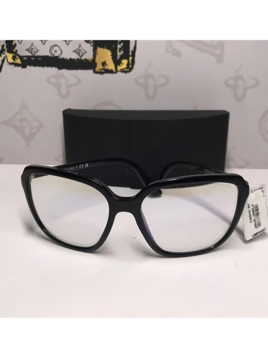 New Authentic Prada SPR 10V 1AB-09H Women’s Fashion Glasses – Black main image 14